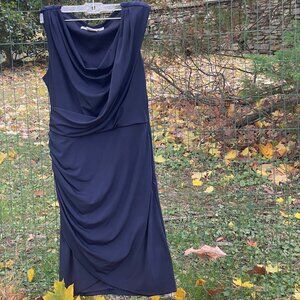 Maggy London Navy Blue Dress